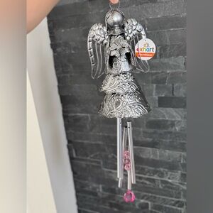 New with tag Silver Angel Wind Chime